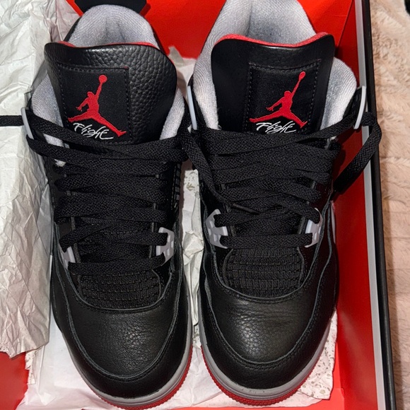 Jordan Black and Red Sneakers for Men